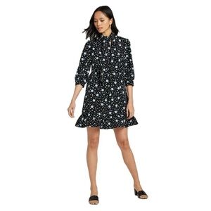 Who What Wear Dress Black & Blue XL